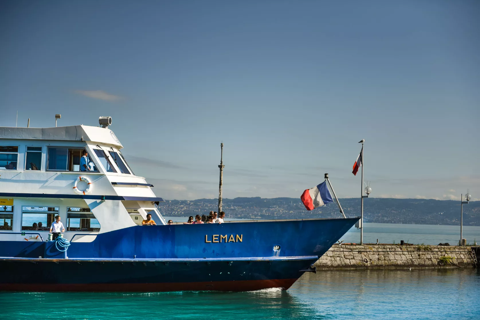 Boat-to-evian-les-Bains-France